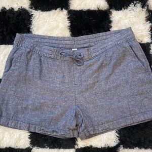 Old Navy Women's chambray linen Shorts
